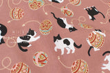 Japanese Fabric Hachiware Tuxedo Cats - 2B - 50cm
