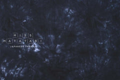 DEADSTOCK Japanese Fabric Handprinted 100% linen - 15 - 50cm