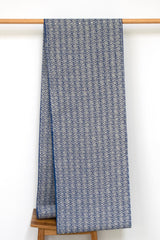 Shokunin Collection Hand-printed Chusen Japanese Yukata Fabric - Mukaitsuru - 50cm