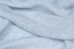 DEADSTOCK Japanese Fabric 100% Linen Chambray - color 44 - 50cm