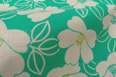 Shokunin Collection Hand-printed Chusen Japanese Yukata Fabric - Shirotsubaki - 50cm