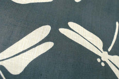 Shokunin Collection Hand-printed Chusen Japanese Yukata Fabric - Tonbo Dragonfly - 50cm