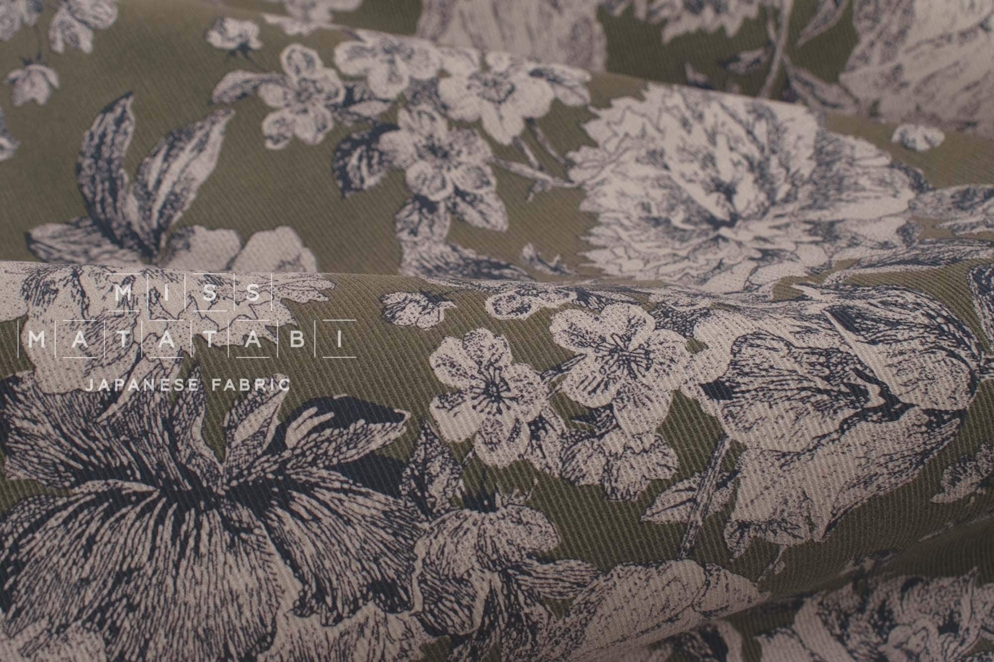 Japanese Fabric Corduroy Simone - C - 50cm