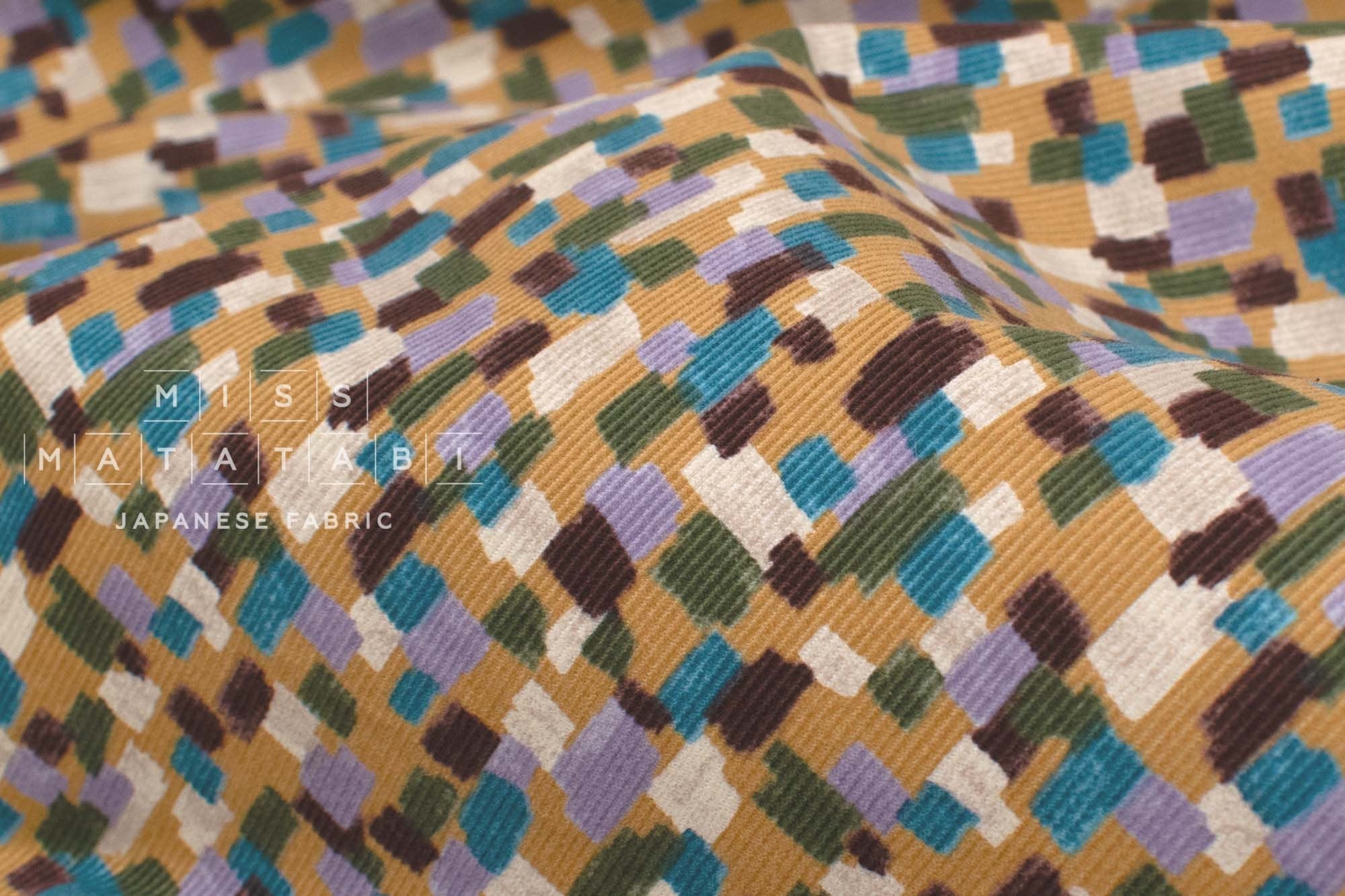 Japanese Fabric Corduroy Henry - B - 50cm