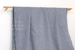 DEADSTOCK Japanese Fabric 100% Linen Chambray - color 11 - 50cm