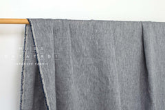 DEADSTOCK Japanese Fabric 100% Linen Chambray - color 12 - 50cm