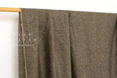 DEADSTOCK Japanese Fabric 100% Linen Chambray - color 14 - 50cm