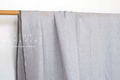 DEADSTOCK Japanese Fabric 100% Linen Chambray - color 16 - 50cm