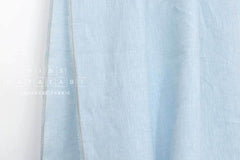 DEADSTOCK Japanese Fabric 100% Linen Chambray - color 9 - 50cm