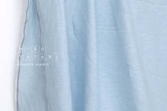 DEADSTOCK Japanese Fabric 100% Linen Chambray - color 10 - 50cm