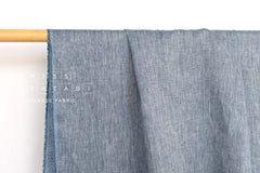 DEADSTOCK Japanese Fabric 100% Linen Chambray - color 43 - 50cm