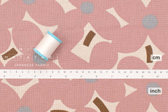 Japanese Fabric Yomogi Flowers - E - 50cm