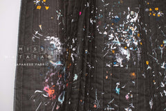 nani IRO Kokka Japanese Fabric ENCOUNTER Quilted Organic Double Gauze - D - 50cm