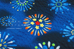 DEADSTOCK Japanese Fabric Hanabi Ripple - 50cm
