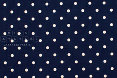 Japanese Fabric Corduroy Small Dots - D - 50cm