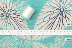 Shokunin Collection Hand-printed Chusen Japanese Yukata Fabric - Shippokiku - 50cm