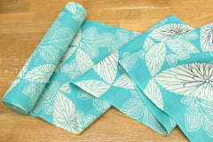 Shokunin Collection Hand-printed Chusen Japanese Yukata Fabric - Shippokiku - 50cm