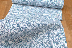 Shokunin Collection Hand-printed Chusen Japanese Yukata Fabric - Kogiku - 50cm