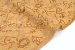 Japanese Fabric Embroidered Cotton Lawn - Juliette - 50cm