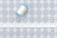 Japanese Fabric Embroidered Eyelet Cotton Lawn - June - 50cm