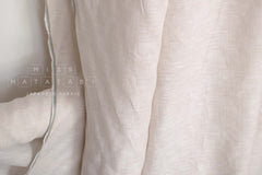 DEADSTOCK Japanese Fabric 100% Linen Chambray - color 38 - 50cm