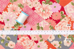 Japanese Fabric Wagara Windows - B - 50cm