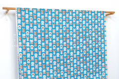 Japanese Fabric Dashing Cats - C - 50cm