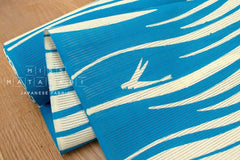 Shokunin Collection Hand-printed Chusen Japanese Yukata Fabric - Tobiuo - 50cm