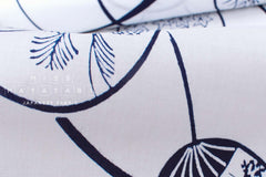 Shokunin Collection Hand-printed Chusen Japanese Yukata Fabric - Uchiwa Fan - 50cm