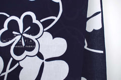Shokunin Collection Hand-printed Chusen Japanese Yukata Fabric - Katabami - 50cm