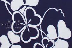 Shokunin Collection Hand-printed Chusen Japanese Yukata Fabric - Katabami - 50cm