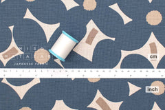 Japanese Fabric Yomogi Flowers - F - 50cm