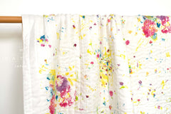 nani IRO Kokka Japanese Fabric ENCOUNTER Quilted Organic Double Gauze - A - 50cm