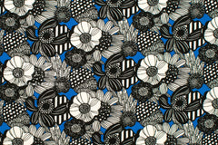 Japanese Fabric Wild Floral - G - 50cm