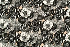 Japanese Fabric Wild Floral - H - 50cm