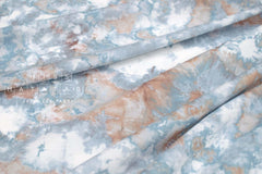DEADSTOCK Japanese Fabric Abstract Marble - 50cm