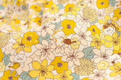 Japanese Fabric Summertime Cats - C - 50cm