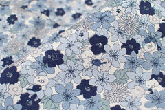 Japanese Fabric Summertime Cats - D - 50cm