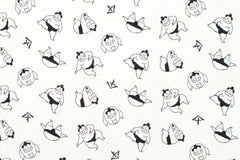 Japanese Fabric Sumo Wrestlers - 50cm
