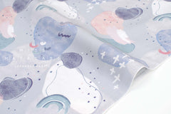 Japanese Fabric I Dream and Fly - C - 50cm