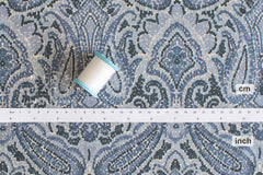 Japanese Fabric Paisley Linen Blend - E - 50cm