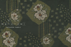 Japanese Fabric Tsubaki meets Tsubaki - C - 50cm