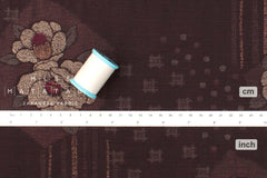 Japanese Fabric Tsubaki meets Tsubaki - D - 50cm