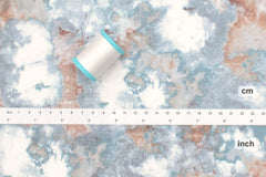 DEADSTOCK Japanese Fabric Abstract Marble - 50cm