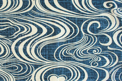 Shokunin Collection Hand-printed Japanese Fabric Uzushio - 142E - 50cm