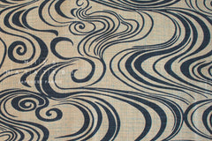 Shokunin Collection Hand-printed Japanese Fabric Uzushio - 142A - 50cm