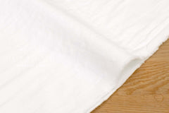 Japanese Fabric Cotton Solid Double Face Twill + Gauze - white - 50cm