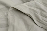 Japanese Fabric Cotton Solid Double Face Twill + Gauze - grey - 50cm