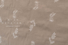 Japanese Fabric Embroidered Linen Blend - A3 - 50cm