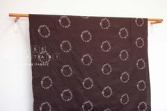 Japanese Fabric Embroidered Linen Blend - B4 - 50cm